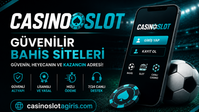 Casinoslot güncel giriş linki.